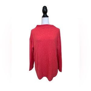 Coral pink boat neck Old Navy sweater